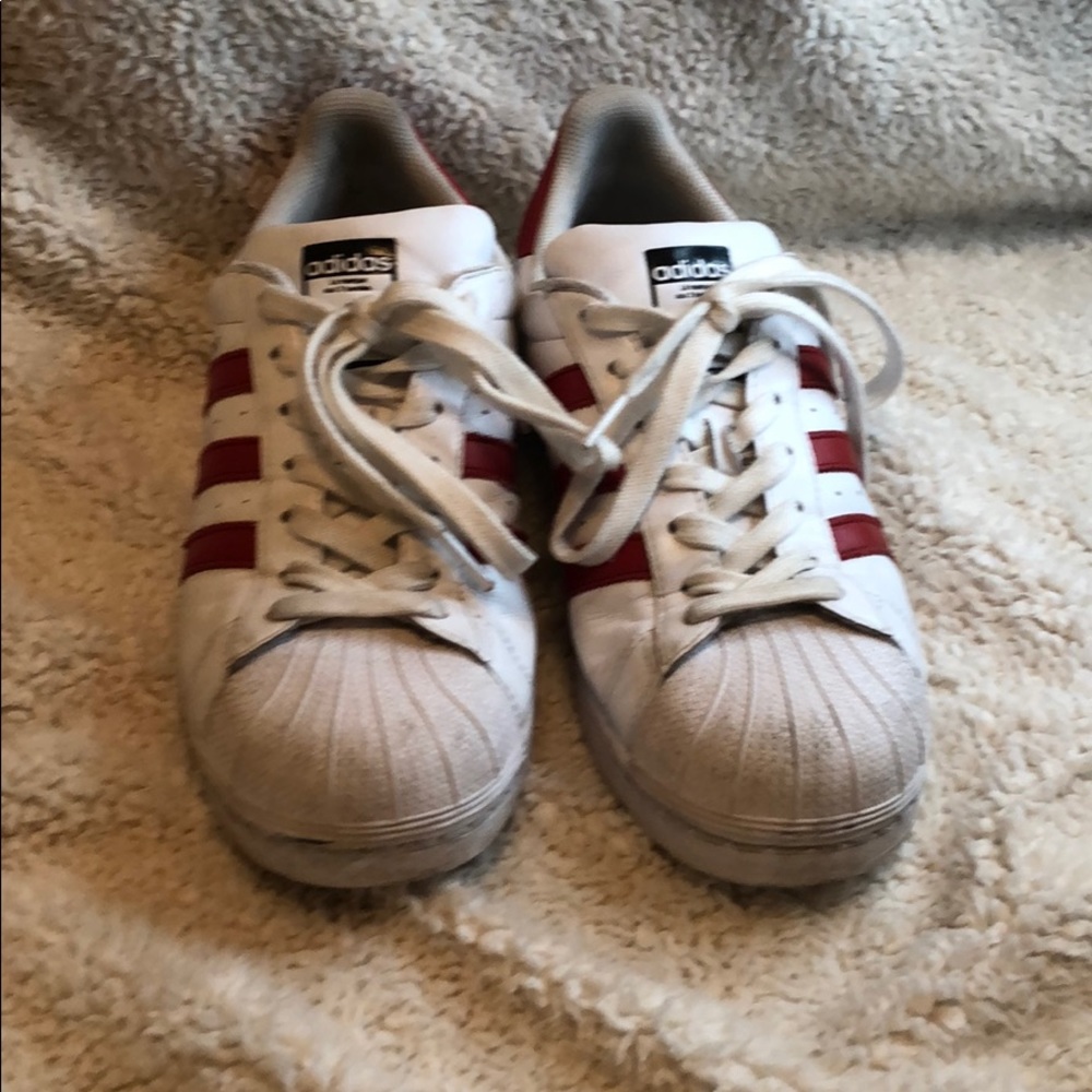 Adidas Superstars Limited Edition Red